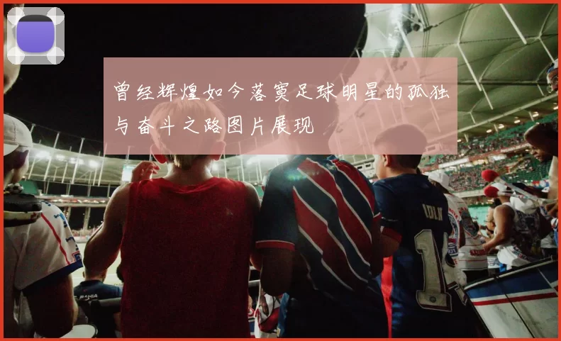 曾经辉煌如今落寞足球明星的孤独与奋斗之路图片展现